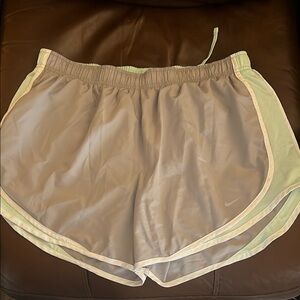 Nike Women's Light Gray Shorts